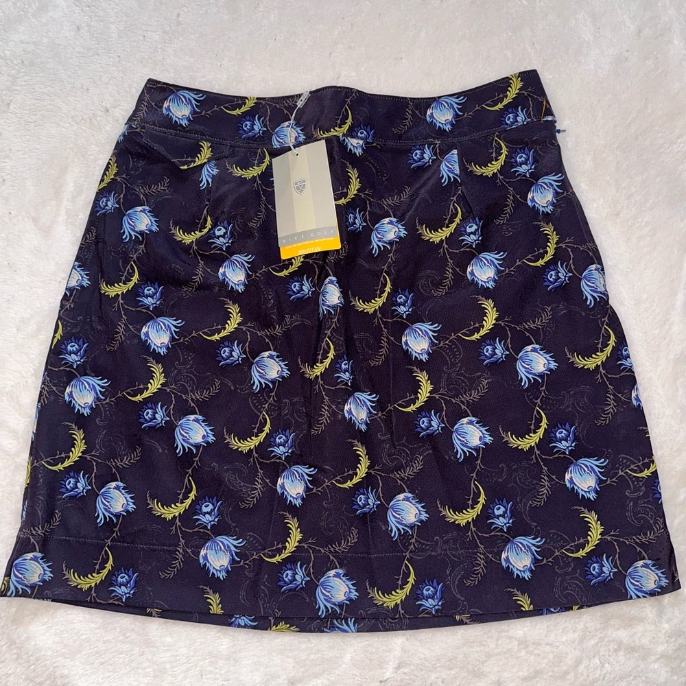 Nike Golf DRY-FIT‎ UV Skirt Multi-Colored Prints SZ 6 NWT